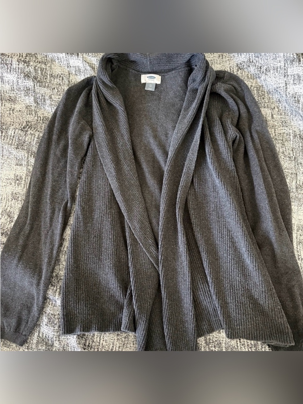 Old Navy Charcoal Gray Open Cardigan Size XS